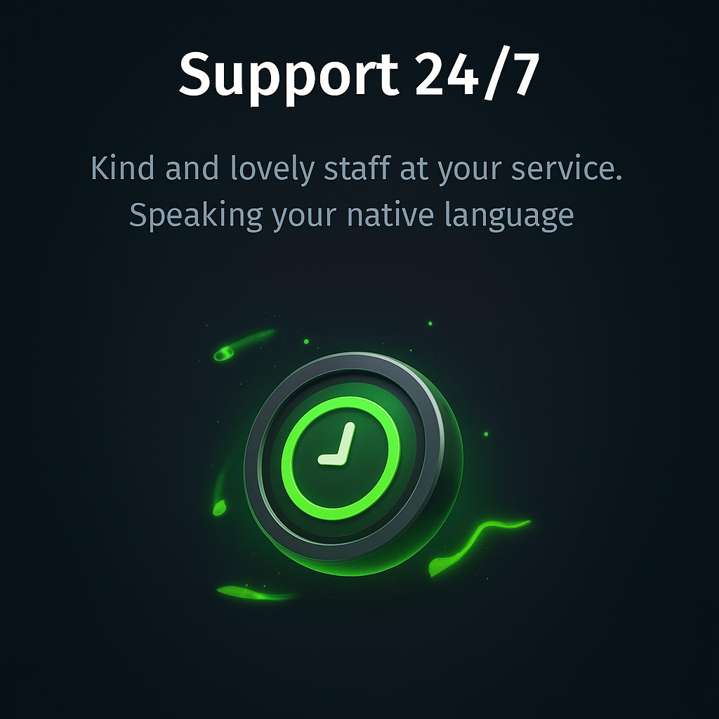 24/7 Support illustration